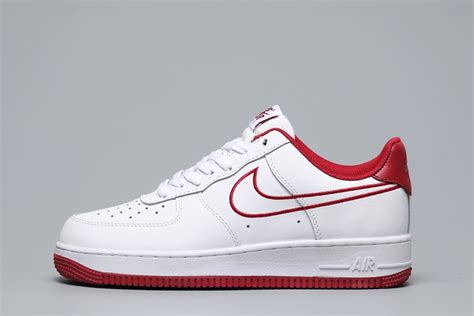 Nike Air Force 1 Low 07 Lthr Whiteteam Red