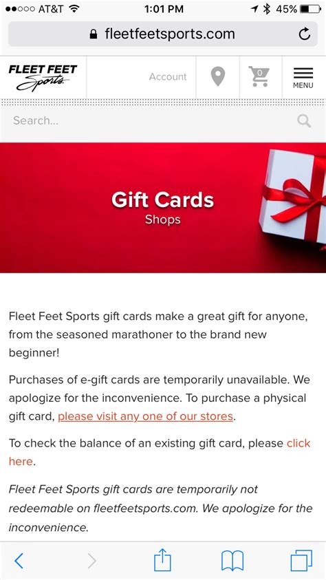 Aug 13, 2021 · (last updated on 8/13/21) get information on how to check your gift card balance. Pin by Darcie Tidwell on Wish List | Gift card shop, Egift card, Fleet feet sports