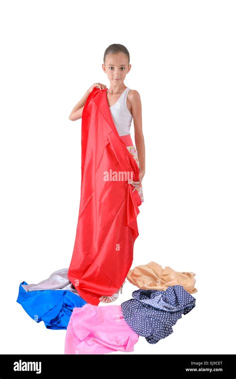 Tries On Clothes Hi Res Stock Photography And Images Alamy