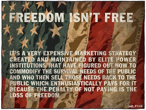 Freedom Isn't Free - Mr. Fish
