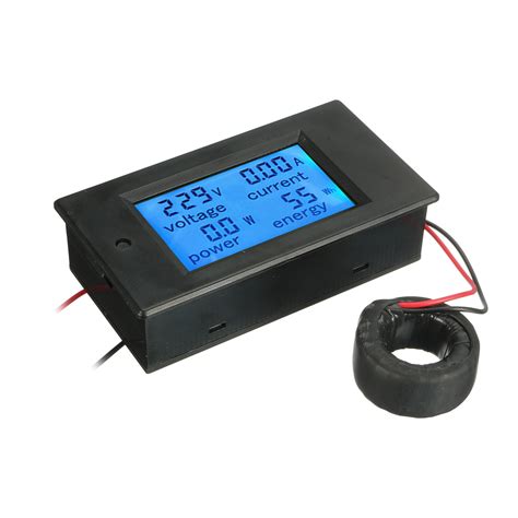 Ac 80 260v 100a Digital Current Voltage Amperage Lcd Power Meter