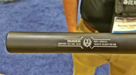 New From Ruger Silent Sr Integrally Suppressed 1022 Takedown Barrel