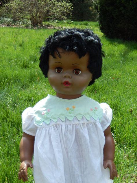 Ae 34 Vintage Playpal Type Doll Black African American Vintage Dolls