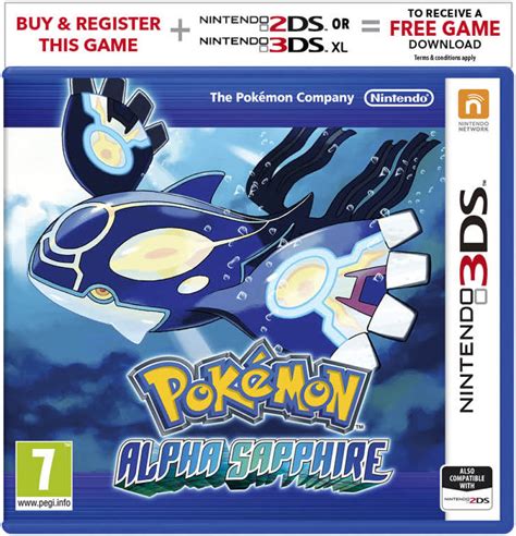 Pokémon Alpha Sapphire Nintendo 3ds Zavvi