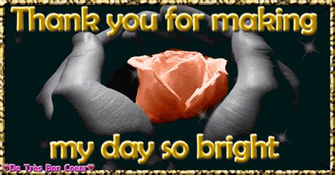 Thank You For Making My Day So Bright Free Flowers Ecards 123 Greetings