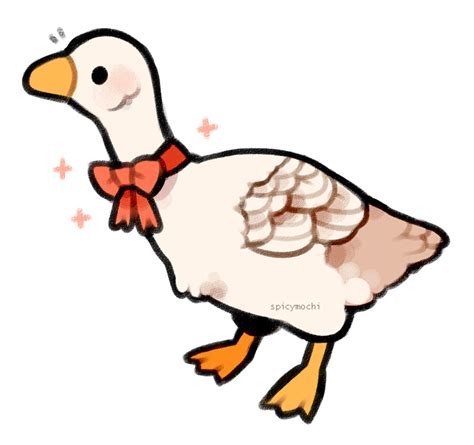 Fancy Goose By Supichu On Deviantart Animal Drawings Cute Animal