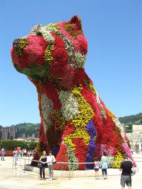 Jeff Koons Puppy Arte Reciclado Arte Y Esculturas