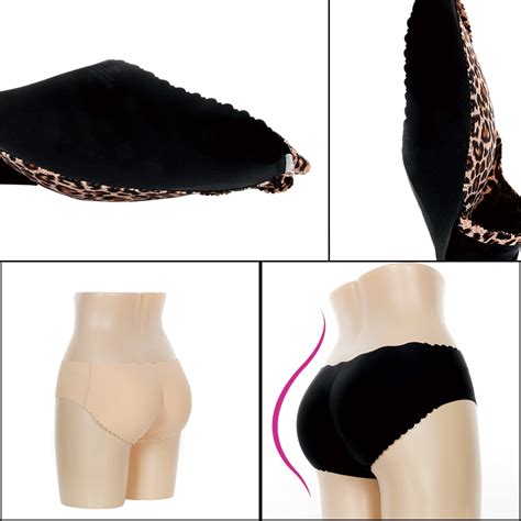Sexy Women Padded Panties Butt Enhancer Seamless Bottom Up Or Bum Hip Underwear Underpants In