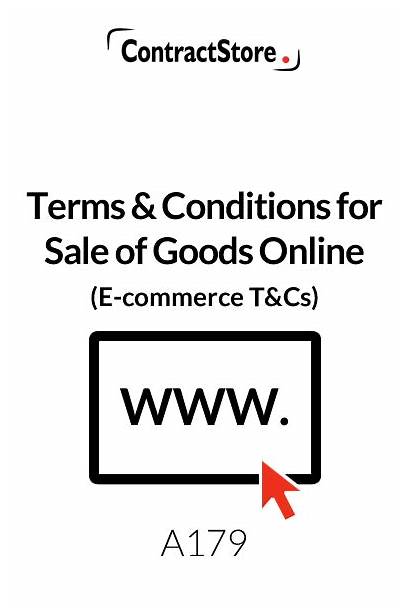 Terms Conditions Ecommerce Template Shopping Website A179