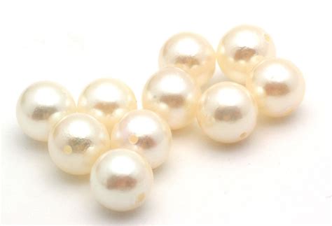 4mm Loose Akoya Cultured Pearls Ten 10 Pearls Full Drilled Etsy