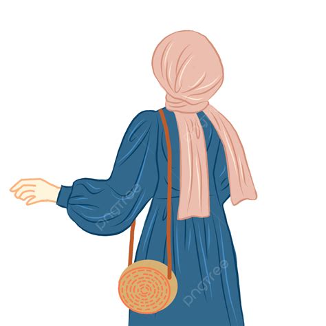 A Hijab Girl Illustration Hijab Girl Muslimah Illustration Pretty