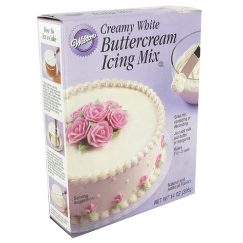 This should be done if you notice that your hand mixer starts to slow down while mixing the powdered sugar. Creamy White Buttercream Icing Mix 396g Pk 1 | Wilton ...