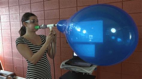 Scarlet Blows Another 16 Round Balloon To Bursting Mp4 1080p The Inflation Laboratory