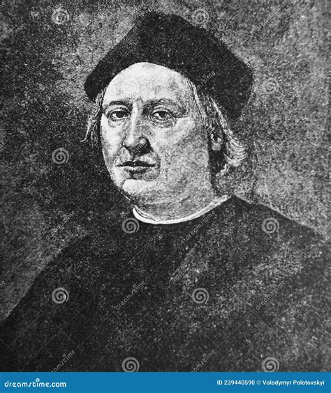 Christopher Columbus Was An Italian Explorer And Navigator In The Old