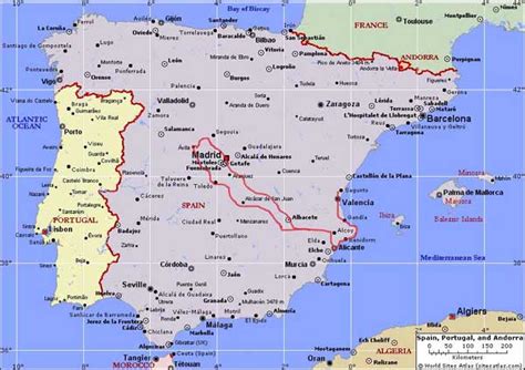 Spaniens verteidigungsministerin wirft der gegenseite vor, kinder als druckmittel zu missbrauchen. Karta över Spanien Regionen | Karta över Sverige ...