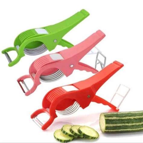 Multi Cutter With Peeler For Vegetable And Fruit Extra Sharp Stainless
