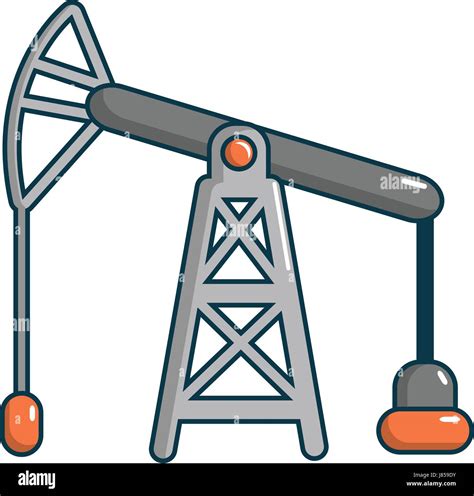 Petroleum Jack Pump Cartoon Stock Vector Images Alamy