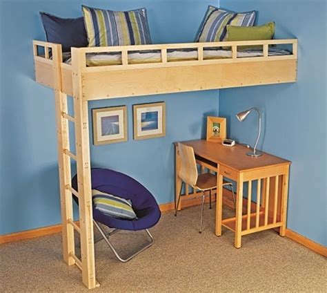 15 Free Diy Loft Bed Plans For Kids And Adults