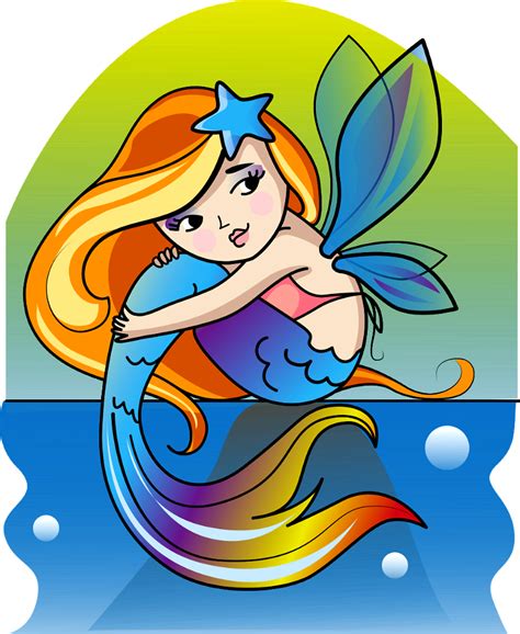 Fairy Mermaid Free Stock Illustrations Creazilla