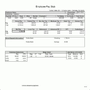 Well you've landed in the right place to understand all about pay stubs, their use and the paystub generator. 8+ self employed pay stub template - Simple Salary Slip