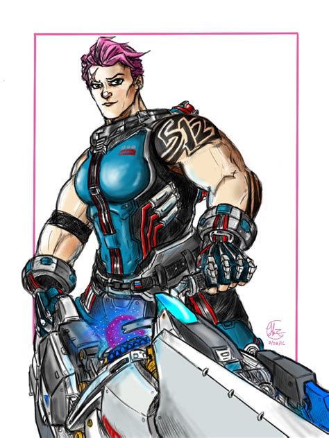 Zarya Of Overwatch By Atlas234 On Deviantart