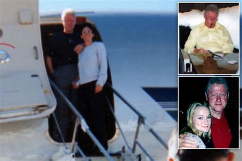 Photos Show Bill Clinton Ghislaine Maxwell On Epstein Jet