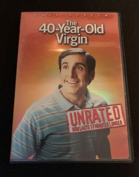 The 40 Year Old Virgin Dvd 2005 Full Frame Unrated Version Ebay