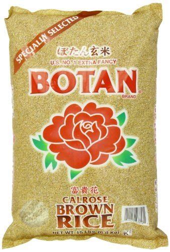 Botan Calrose Brown Rice 15 Pound By Botan On Galleon Philippines