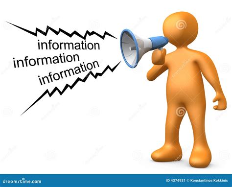 Giving Information Stock Image Image 4374931