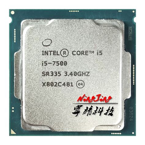 Original Processor Intel I5 7500 Quad Core Lga 1151 34ghz Tdp 65w 6mb