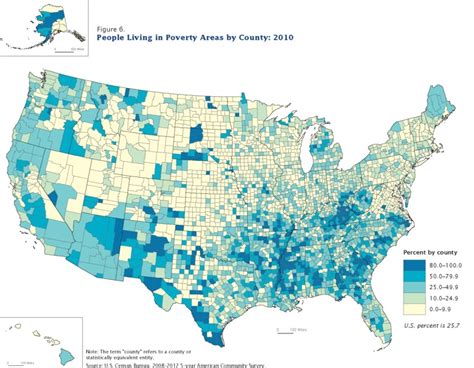 Where More People Are Living In High Poverty Areas