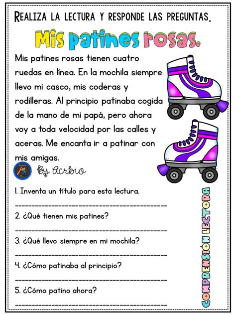 Mini Lecturitas De ComprensiÓn Para Infantil Mis Juguetes 5