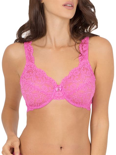 Smart And Sexy Womens Signature Lace Unlined Underwire Bra Style 85045