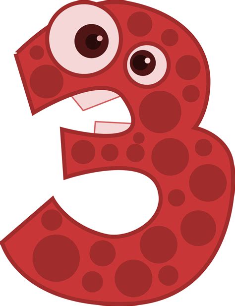 3 Number Png Transparent Images Png All