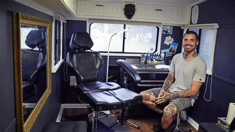 Tattoos And Travel Mobile Tattoo Studio Arrives In Bundy The Courier