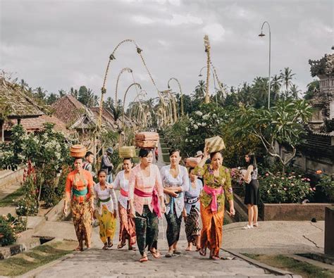 Bali Galungan And Kuningan Ceremony Sacred Ceremony For Distinguish
