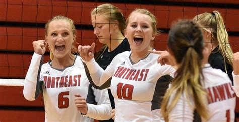 Northeast Volleyball Grabs First Win At Rkp Invite Northeast
