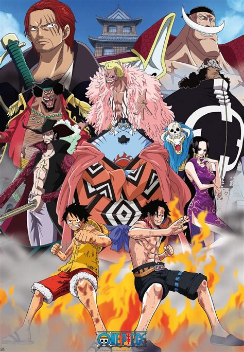 Poster And Affisch One Piece Marine Ford Europosters