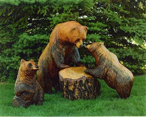 How To Build Bear Wood Carving Pdf Plans