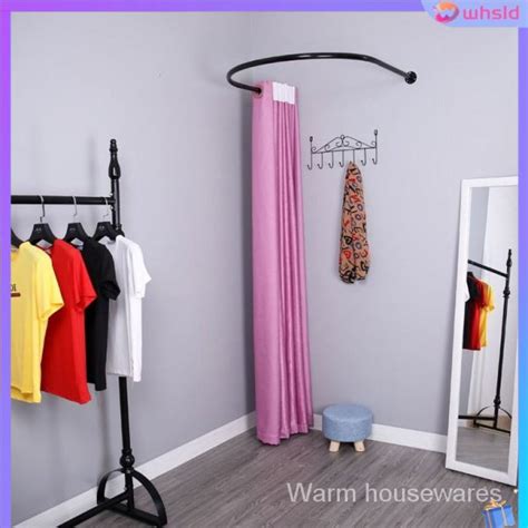 Uclothing Store Fitting Room Pole Fitting Room Door Curtain Cloth