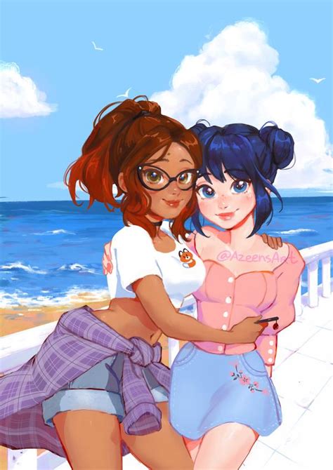 Alya And Marinette By Deerazeen On Deviantart Anime Miraculous Ladybug