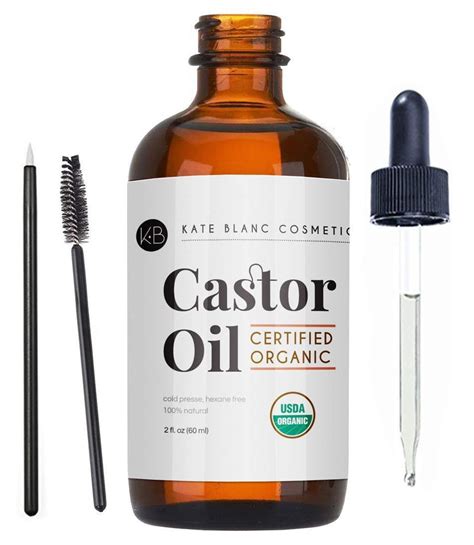 Certified Organic 100 Pure Castor Oil Etsy