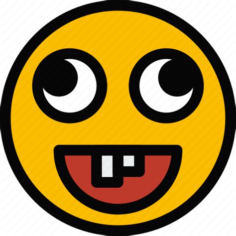 Goofy Face Emoji Png Emoji Silly Art Interesting Fun Freetoedit Crazy