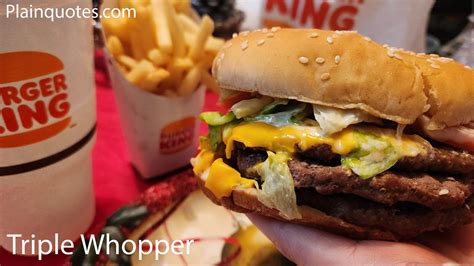 Tripple Whopper From Burger King
