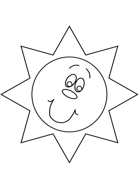 sun coloring pages coloring kids