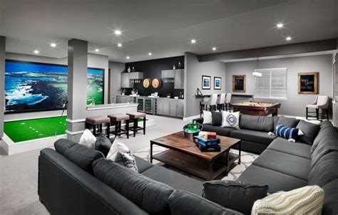 23 Most Extravagant Basement Rec Room Ideas Home Home Theater