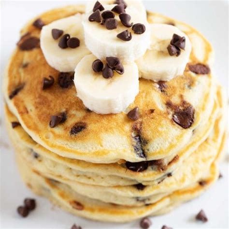 Chocolate Chip Pancakes Recipe I Heart Naptime