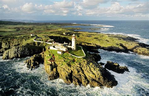 Fanad Head Lighthouse County Donegal Ireland Photograph By David Lyons