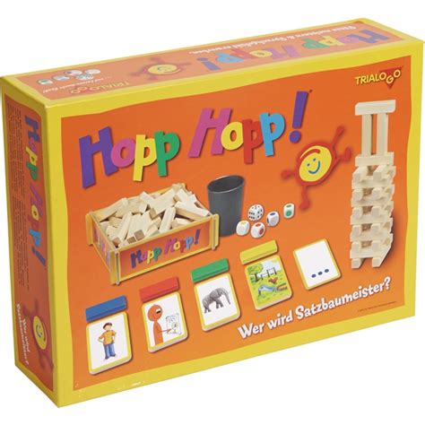 Hopphopp Das Große Satzbau Spiel Ab 4 Jahre Kaufen Trialogo Spielundlern