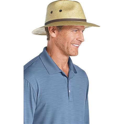 Coolibar Upf 50 Mens Fairway Golf Hat Ebay